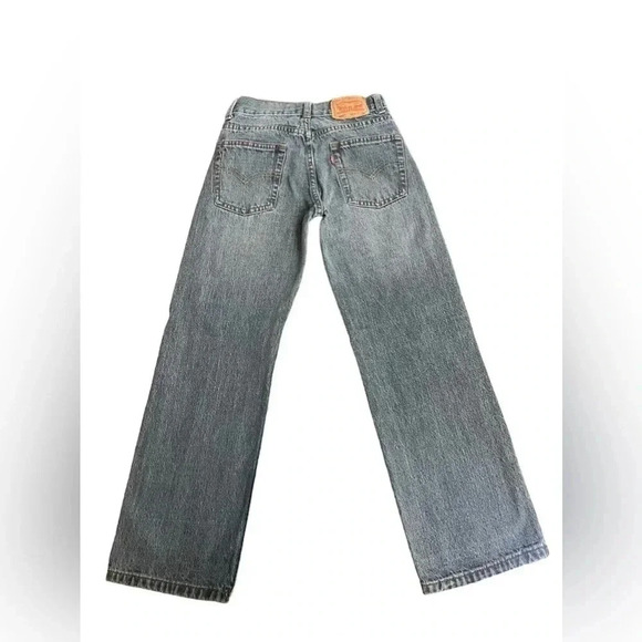 Levi’s 550 Relaxed Fit 100% Cotton Boy’s Denim Jeans Size 10 Slim 23W X 25L - Picture 1 of 11